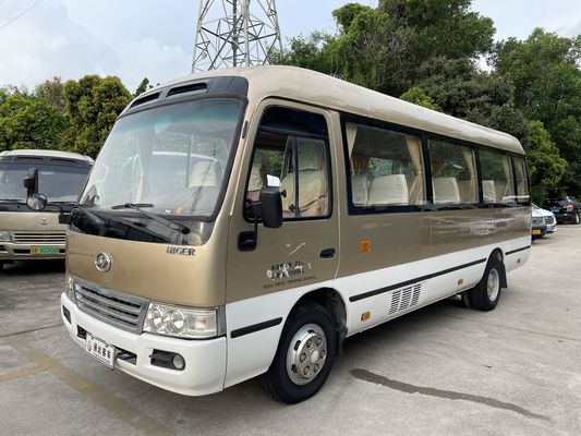 qualità  King Long Second Hand Mini Bus 23 Seats Coaster Model Left Hand Drive fabbrica