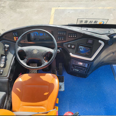 Guangtong Used Electric Bus 46 posti Used Travel Bus Prodotto nel dicembre 2017