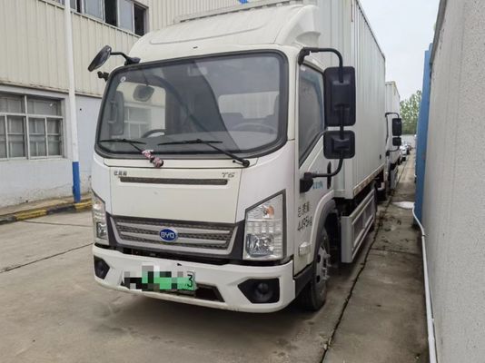 Camion di merci usato a fila singola BYD T5A4.5T4.03 Meter Camion leggero a scatola elettrica pura