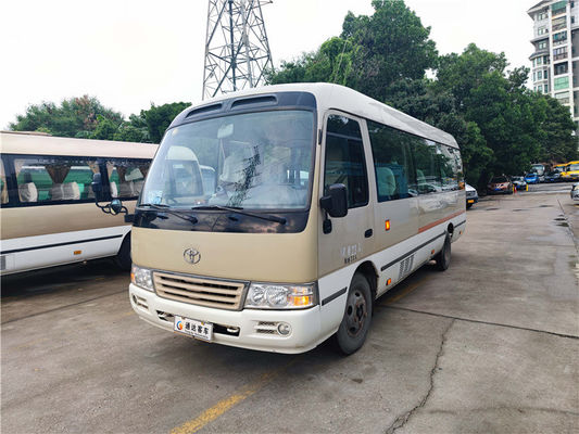 Toyota Diesel Bus di lusso di seconda mano con 23 posti