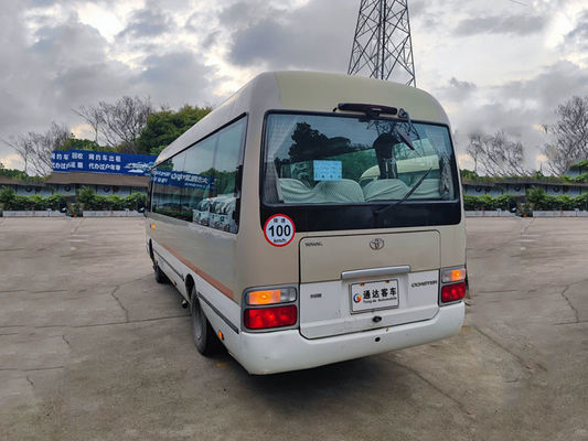 Toyota Diesel Bus di lusso di seconda mano con 23 posti