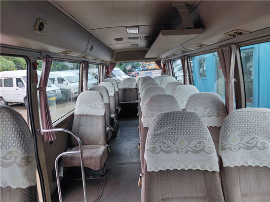 Toyota Diesel Bus di lusso di seconda mano con 23 posti