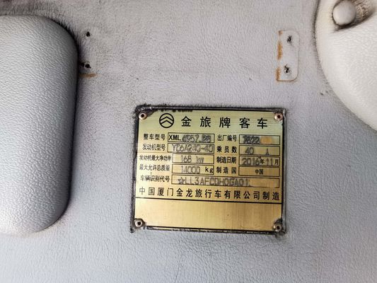 Autobus turistico Golden Dragon di seconda mano 40 posti per le esigenze di trasporto