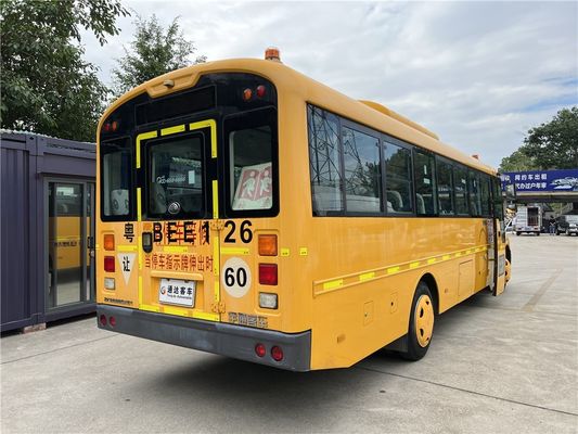 YuTong 46 posti Autobus scolastico rinnovato Trasmissione manuale gialla