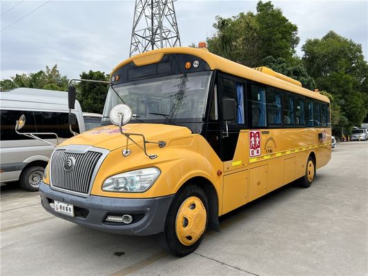 YuTong 46 posti Autobus scolastico rinnovato Trasmissione manuale gialla