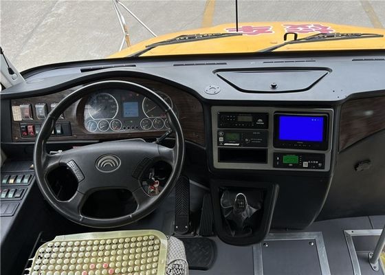 YuTong 46 posti Autobus scolastico rinnovato Trasmissione manuale gialla