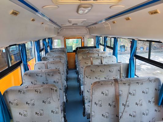 34 posti YuTong autobus scolastico di seconda mano Diesel con motore V6