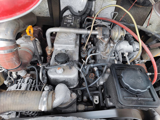 Autobus scolastici usati di Dongfeng 19 posti con standard di emissioni Euro 4 di carburante diesel