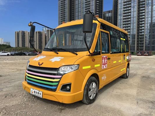 Wuling 19 posti Autobus scolastici usati Benzina Carburante Autobus scolastico rinnovato