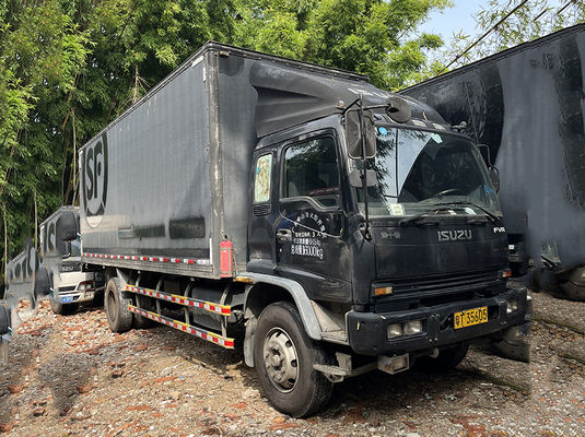 Giappone ISUZU LHD Used Cargo Truck Manuale 2nd Hand Cargo Van 4x2 Drive