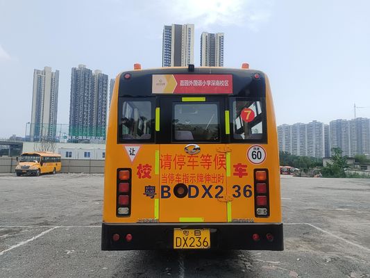 Shang Rao Autobus di seconda mano da 52 posti LHD Posizione di sterzo Diesel Autobus scolastici di prima proprietà