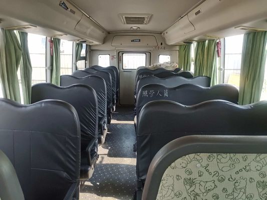 Autobus King Long 32 posti di seconda mano Autobus scolastico giallo Tipo di carburante diesel
