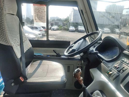Autobus King Long 32 posti di seconda mano Autobus scolastico giallo Tipo di carburante diesel