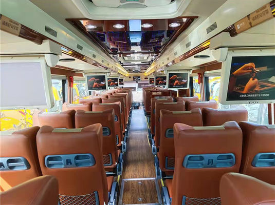 Autobus di seconda mano Yutong 51 posti, Euro 5 LHD Diesel Autobus turistico usati