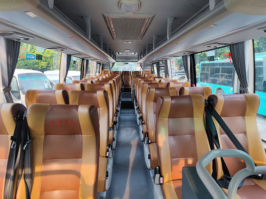 Euro 5 LHD Autobus e pullman di seconda mano Yutong Diesel Used Coaster Bus 38 posti