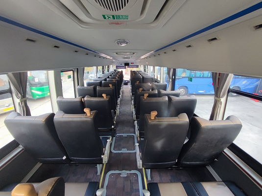 Luxury Pink Used Yutong Buses Euro 5 LHD Used Diesel Shuttle Bus in vendita