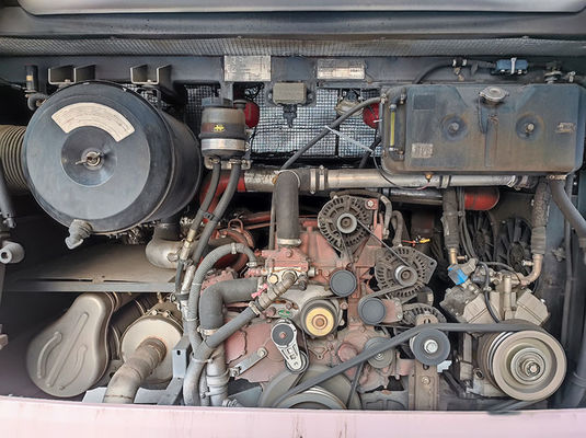 Autobus usati di lusso rosa Euro 5 LHD Usato Diesel Shuttle Bus In vendita