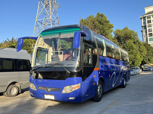 Yutong Blue Used Coaster Bus 51 posti Euro 4 Standard di emissioni