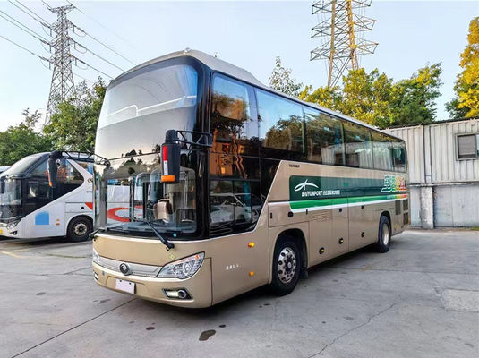 Euro 5 Autobus a GNC di seconda mano 51 posti Yutong Autobus privato di seconda mano grande