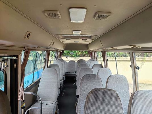 LHD 23 posti usato autobus di montagna, Toyota usato pullman diesel