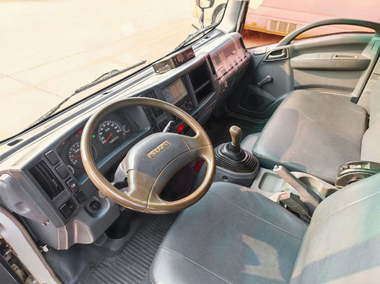 Manuale bianco furgoni di carico pre-proprietari Diesel Isuzu furgoni di carico usati Box Truck