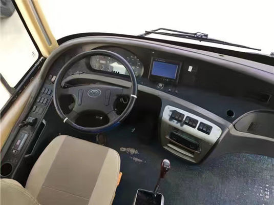 Autobus passeggeri a motore Yucai 47 posti trasmissione manuale Autobus urbano usato