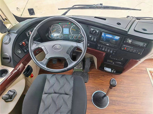 Grandi autobus Yutong Usati Trasmissione manuale Motore diesel 11m Autobus urbano usato