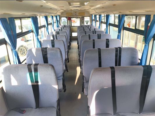 Autobus scolastici automatici gialli di proprietà 46 posti autocarro scolastico di seconda mano