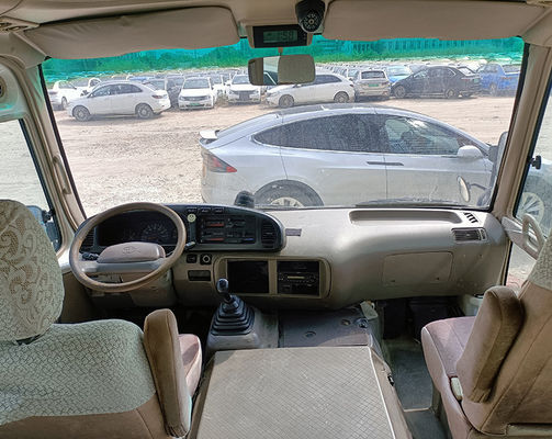 Toyota Used Coaster Bus 23 posti Minibus LHD con trasmissione manuale e tipo di carburante diesel