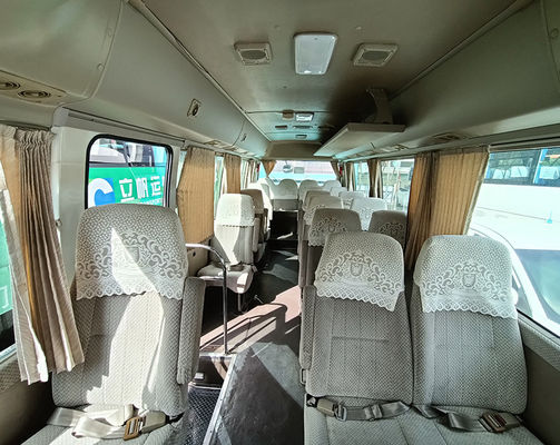 Toyota Used Coaster Bus Euro 3 Standard di emissioni con posizione di sterzo LHD Motore a benzina