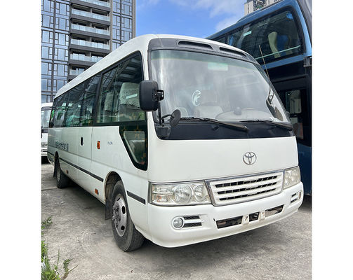 Toyota Used Coaster Bus Euro 3 Standard di emissioni con posizione di sterzo LHD Motore a benzina