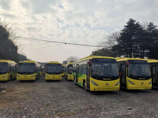 Autobus urbano elettrico usato nuovo shuchi nuova energia 62/31 posti autobus urbano LHD trasporto pubblico autobus cinese