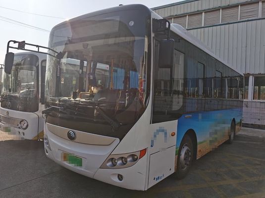 Autobus elettrico per il trasporto pubblico 69 km/h Autobus urbano usato con guida a sinistra
