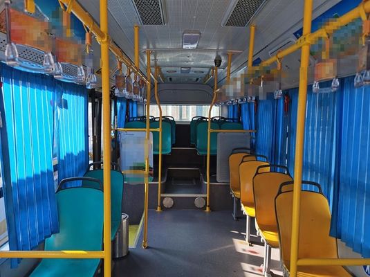 Autobus elettrico per il trasporto pubblico 69 km/h Autobus urbano usato con guida a sinistra