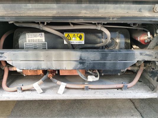 Autobus elettrico per il trasporto pubblico 69 km/h Autobus urbano usato con guida a sinistra