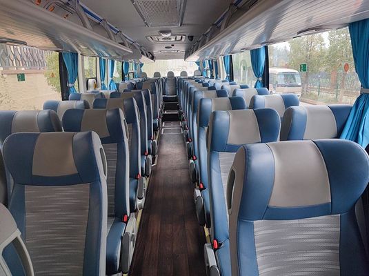 Yutong Diesel Coach Bus Euro 5 Bus turistico usato Dislocamento LHD Posizione di sterzo 12m