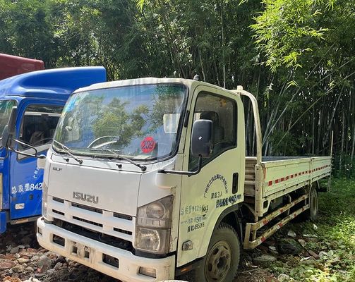 Isuzu usato Cargo Truck con 2 porte Motore Diesel camion camion leggero camion cargo box camion