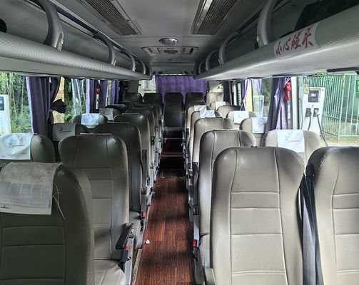 YTM280-CV4-H Autobus elettrico usato per motori Autobus 33 posti Pullman Autobus turistici di seconda mano
