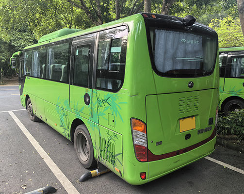 YTM280-CV4-H Autobus elettrico usato per motori Autobus 33 posti Pullman Autobus turistici di seconda mano