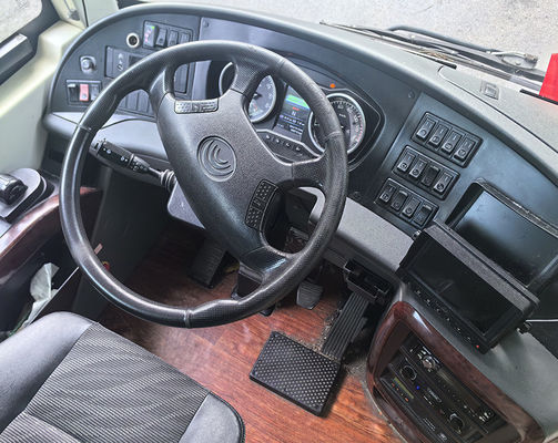 YTM280-CV4-H Autobus elettrico usato per motori Autobus 33 posti Pullman Autobus turistici di seconda mano