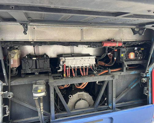 Autobus elettrico usato da 34 posti 100KWh Autobus elettrico G.V.W 14200kg Autobus di seconda mano