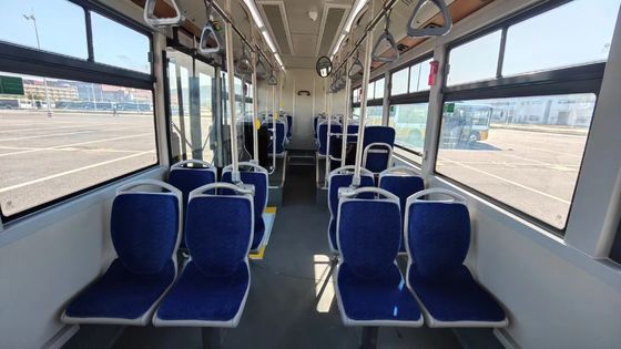 Nuovo autobus urbano EV City Bus da 12 metri LHD Autobus urbano elettrico Zonson Bus