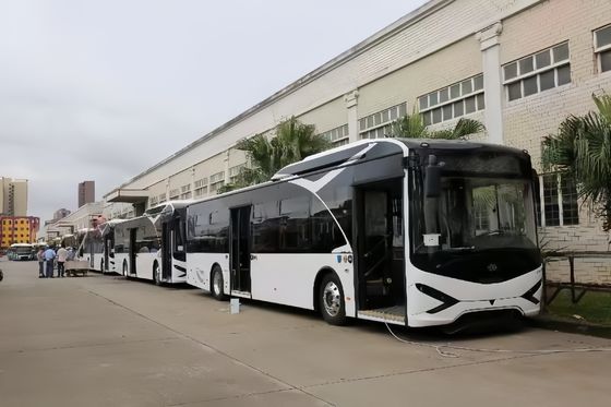 30 posti EV City Bus Zonson 12m LHD Bus per 2 passeggeri