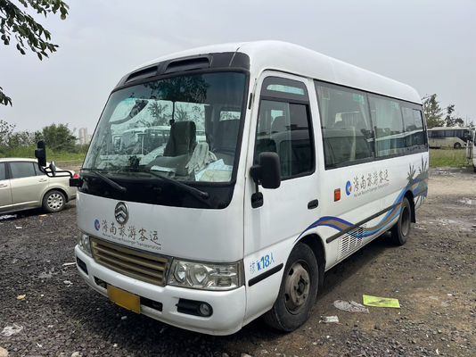 Autobus di seconda mano diesel da 18 posti con 180000 chilometri e Golden Dragon a 1 porta