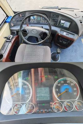 Yutong 28 posti autobus di seconda mano tipo carburante elettrico e velocità massima di 100 km/h con motori Yuchai 200 HP