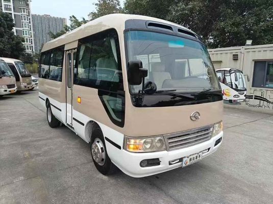 Autobus usato King Long da 19 posti Yuchai 115 cavalli National IV per la Cina