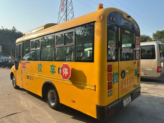 36 posti Giallo Motore Diesel LHD ZK6669DX7 Autobus scolastico usato Made in China