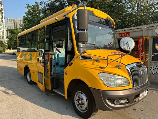 36 posti Giallo Motore Diesel LHD ZK6669DX7 Autobus scolastico usato Made in China