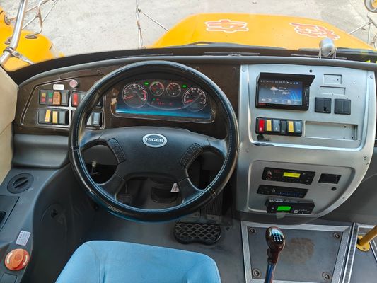 56 posti Autobus scolastico a motore diesel LHD KLQ6106XQE4 Uesd Made in China