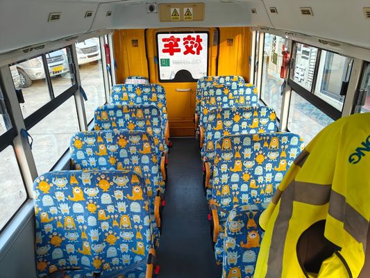 Pulmino scolastico usato 19 posti Yutong per scuola materna